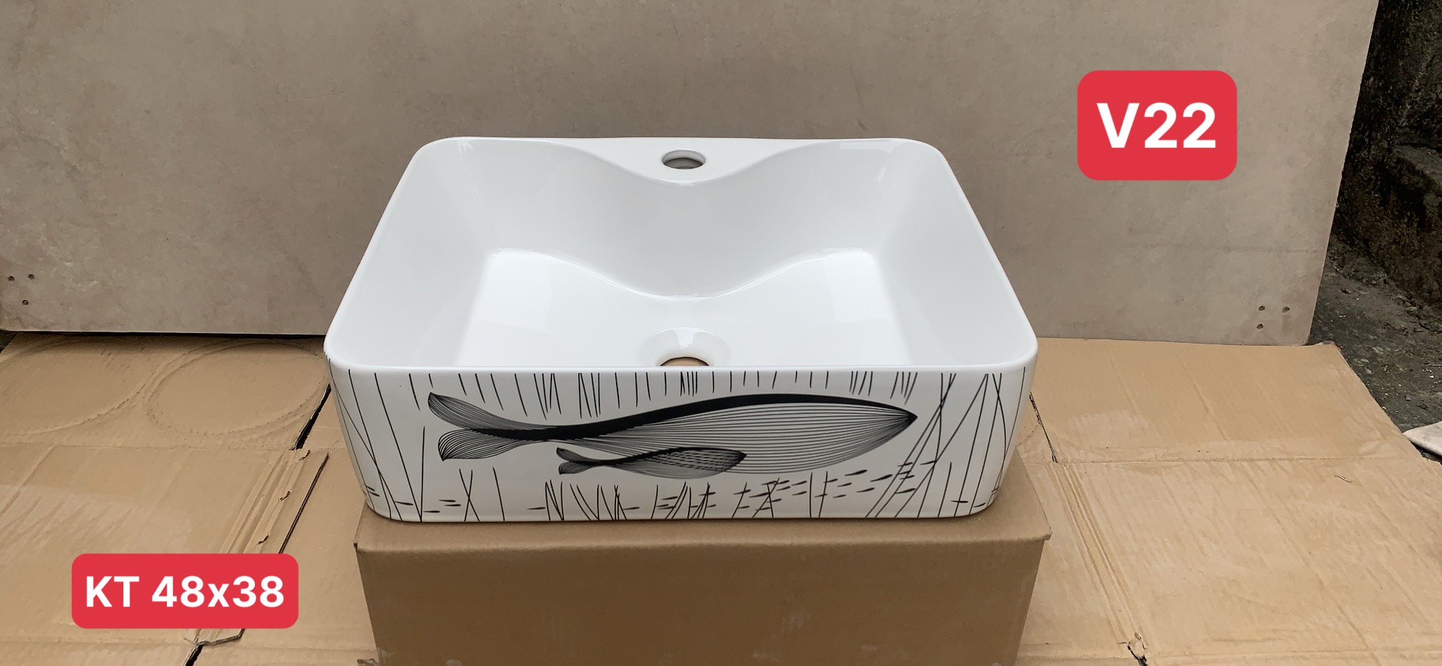 Chậu sứ - Lavabo V22