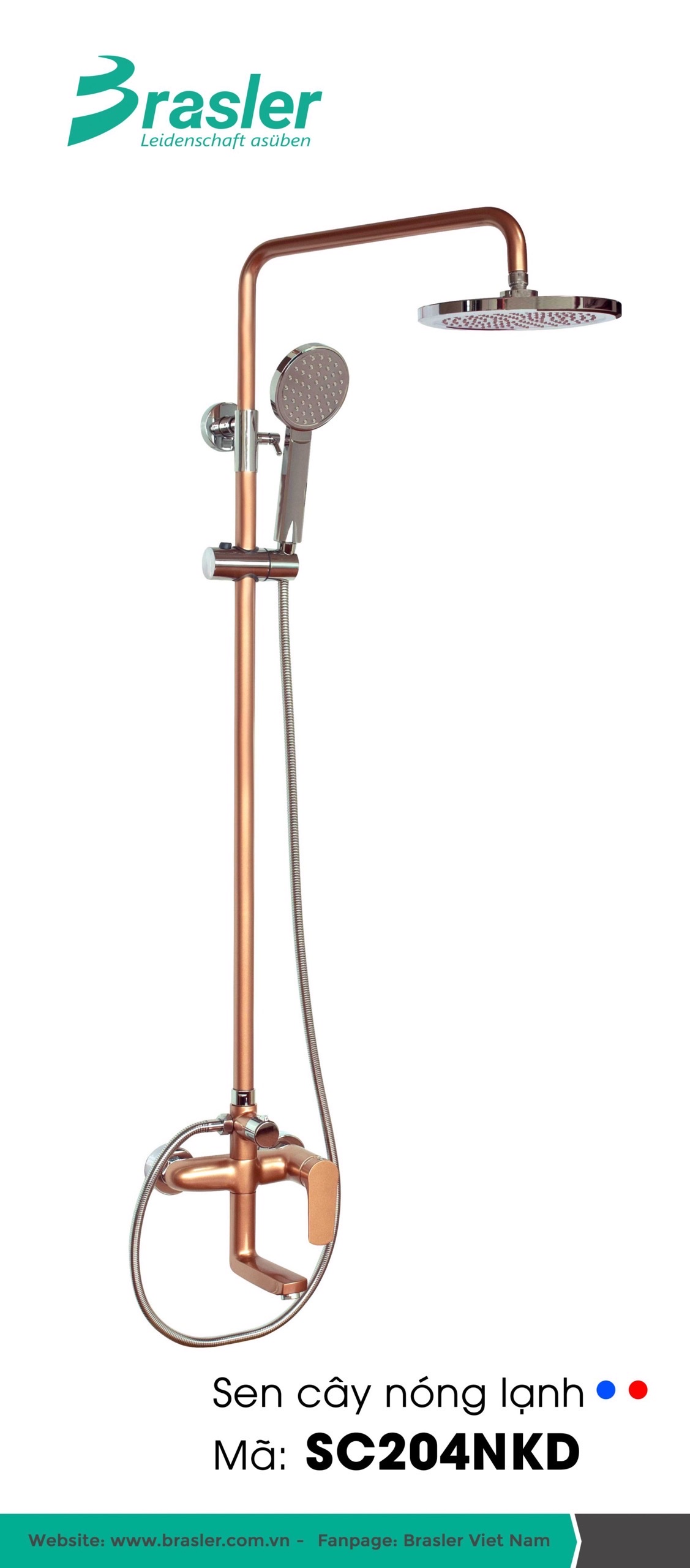 Sen cây nóng lạnh - Brasler 204NKĐ