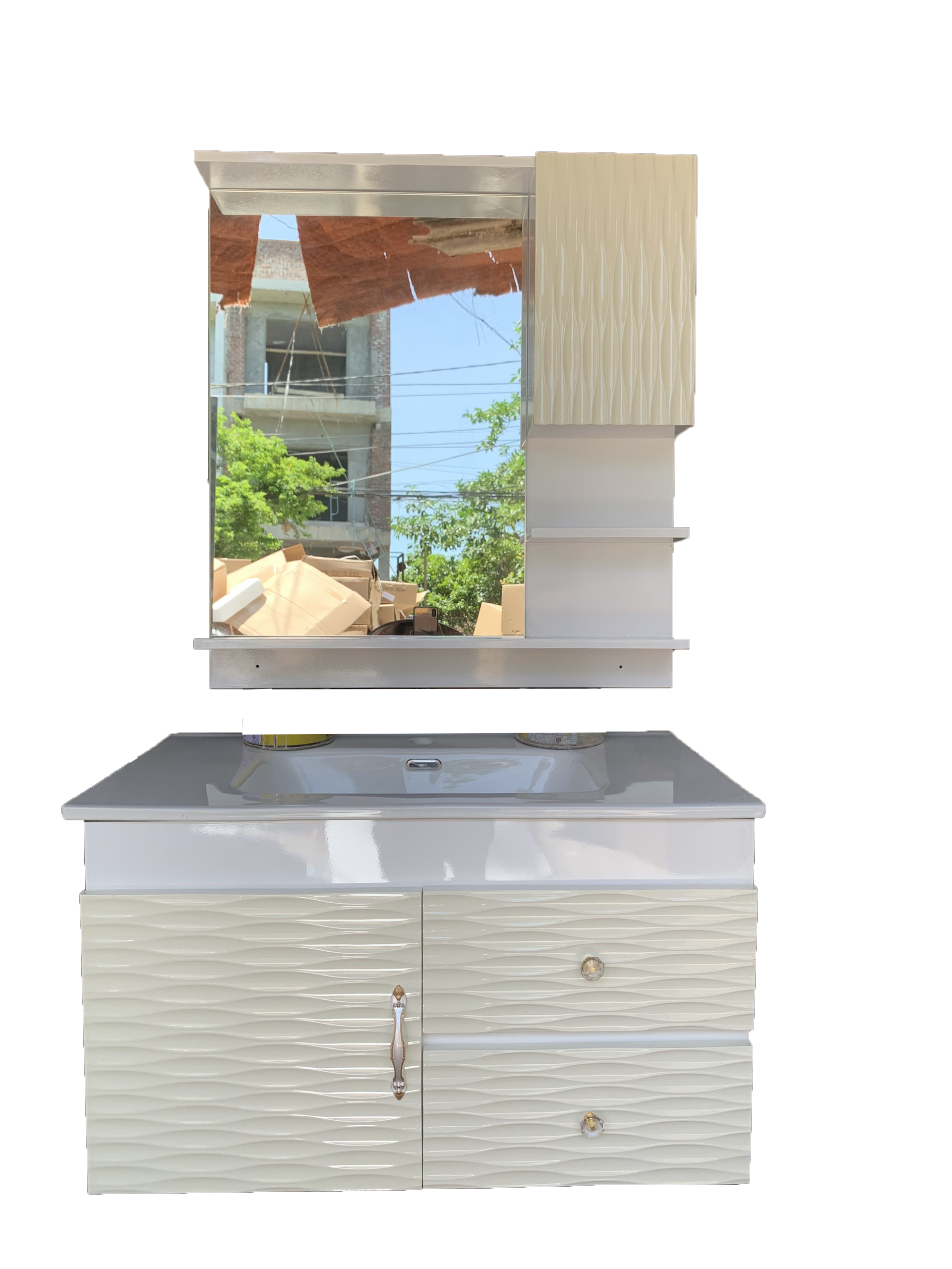 Tủ chậu Lavabo - Nhựa PVC 8323